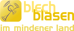 Logo Claim Blechblasen Bläserschule Kirchenkreis Minden